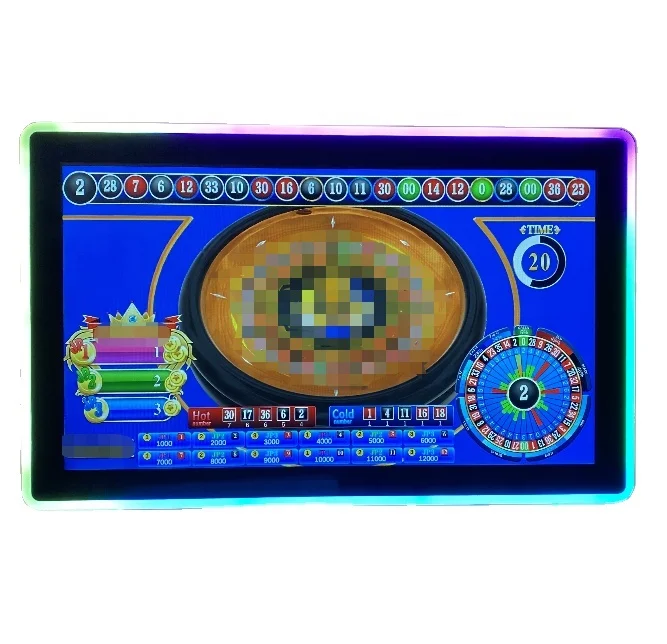 19 inch LED touch screen RS232 or 3M led monitor for American wall super mega Roule tte Kit Game Machines