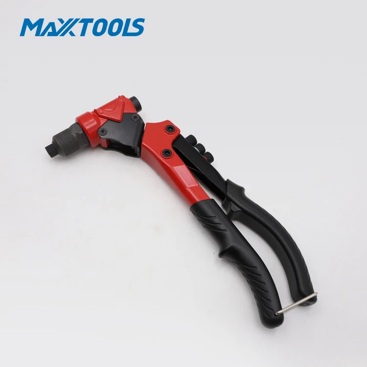 Rivet Nut Tool 3 in 1, Meterk Rivet Gun Reamer Set, Rivet Nut Setter Kit with 6 Metric and SAE Mandrels