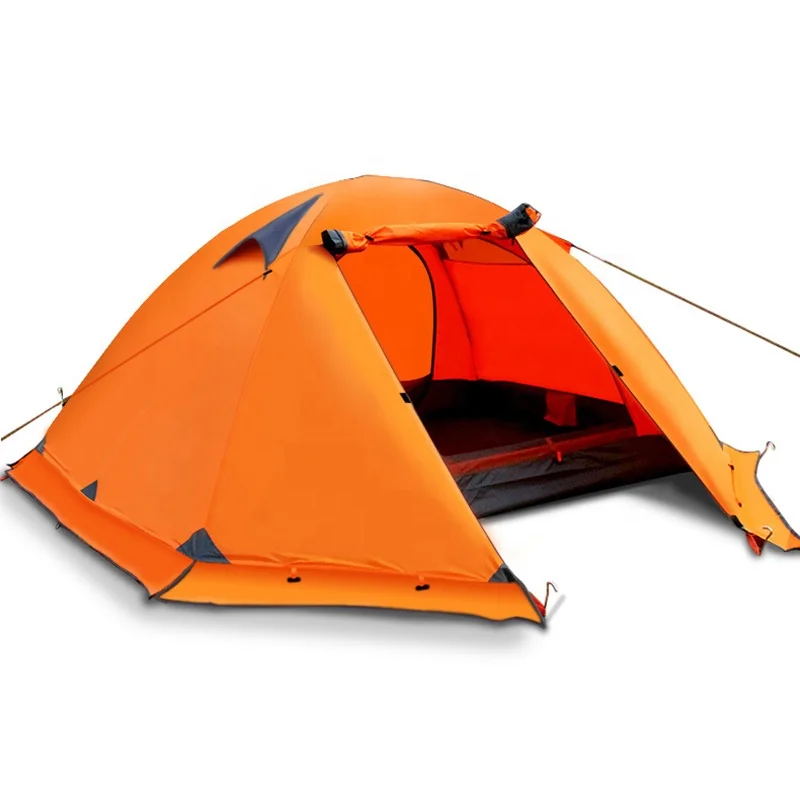 2 Person Backpacking Tent 4 Season Waterproof Camping Tent Double Layer Cold Weather Easy Set Up Tents for Camping and Hiking