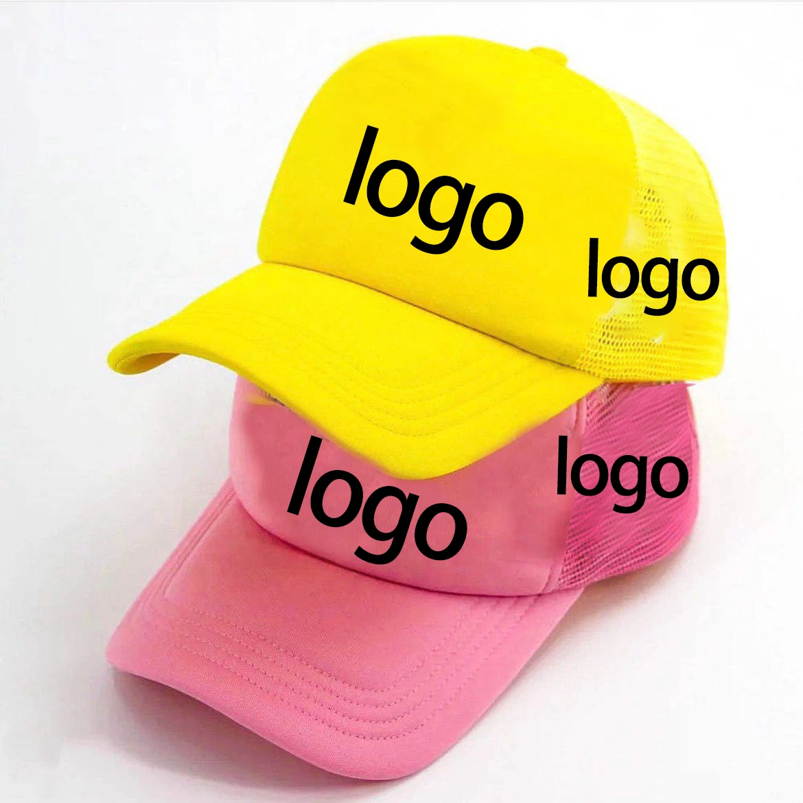 Trucker hat manufacture customize embroidery 5 panel trucker cap gorras print 5-panel foam mesh trucker hats custom logo