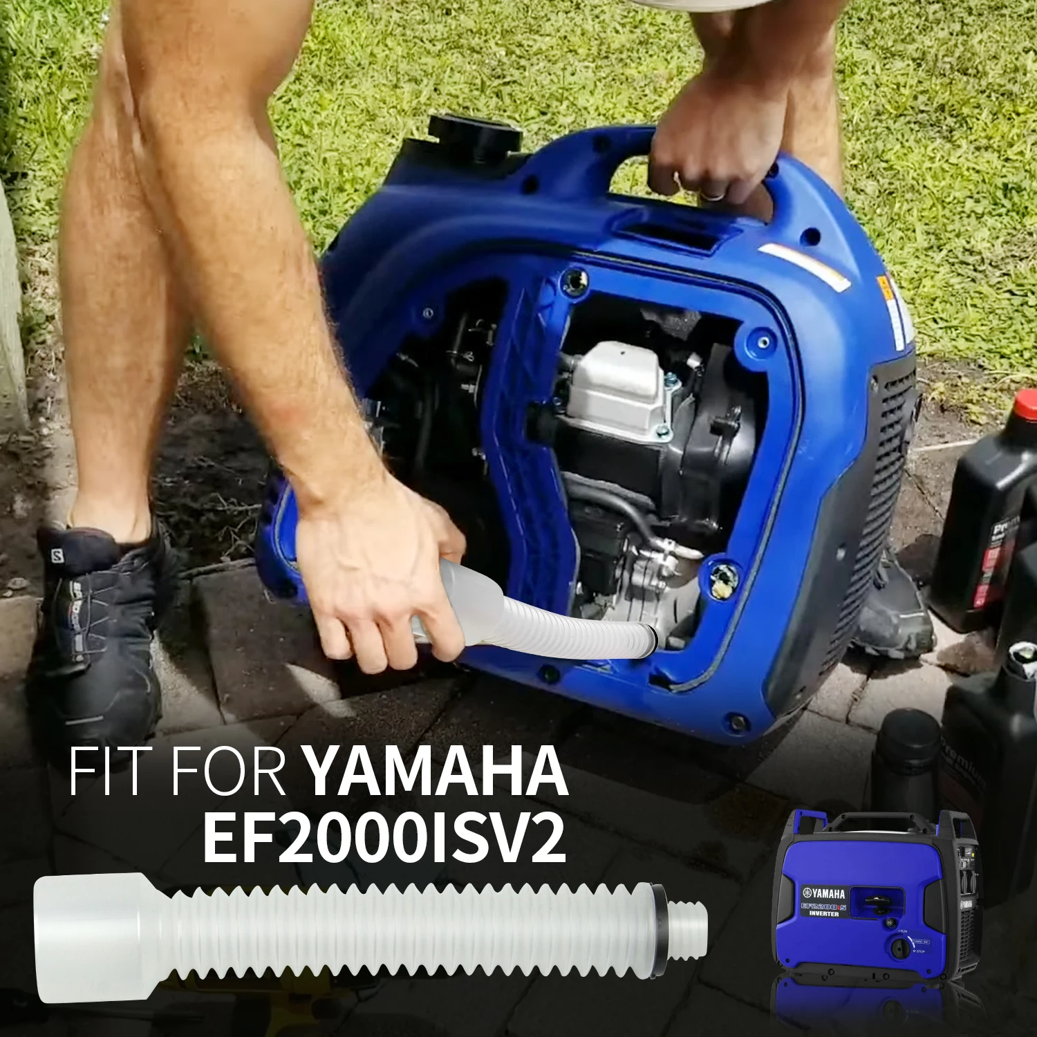 Portable Inverter Generator Accessories Oil Change Funnel Mess Free fits WEN Generator Wen Yamaha Westinghouse Generac Rainier