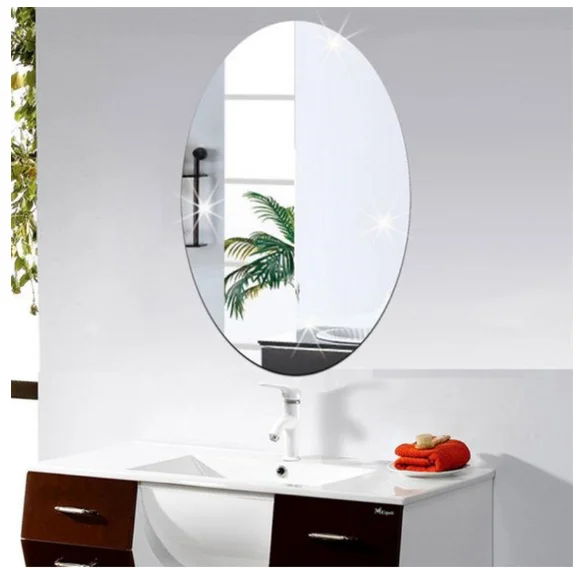 High Quality Wholesale Square 3D Non Glass Safety Adhesive Custom Acrylic Mirror Wall Stickers for Home Decor