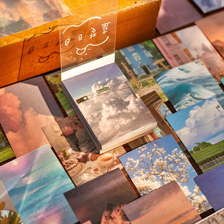 Popular scrapbooking stickers decorative retro vintage stickers for scrapbook