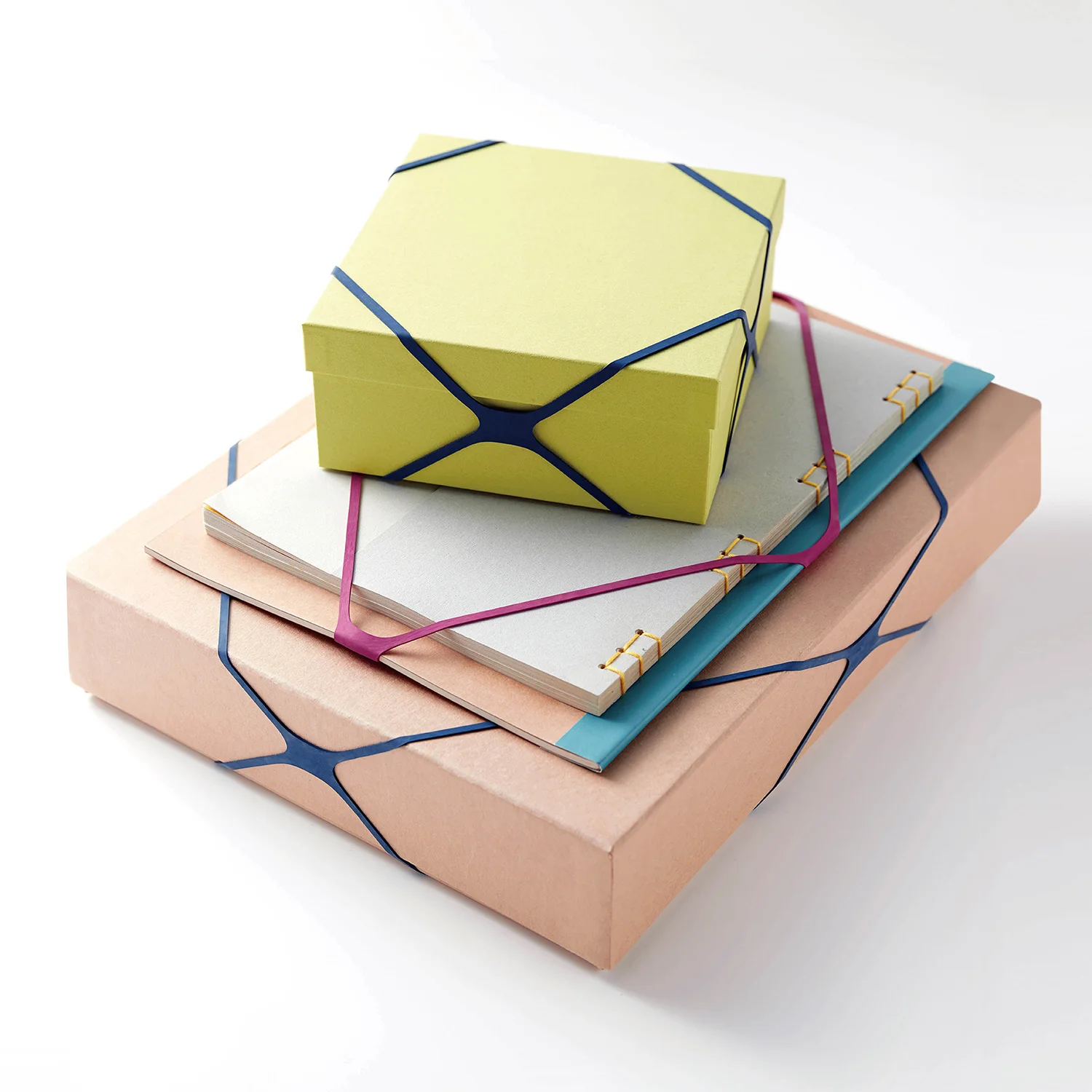 High quality Customizable Size Color Malaysia Manual Packing elasticity elastic book Ruber band For Book Box File Raptop Tablet