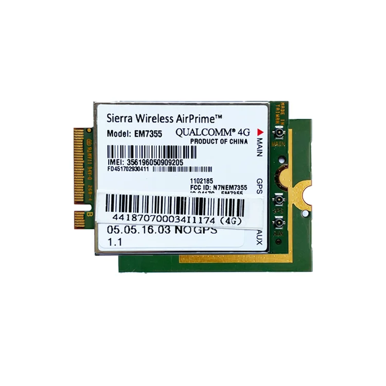 Sierra Wireless Airprime EM7355 Module LTE/HSPA+ GPS 100Mbps Standard Version 4G LTE WWAN EVDO/HSPA IOT Wireless Module