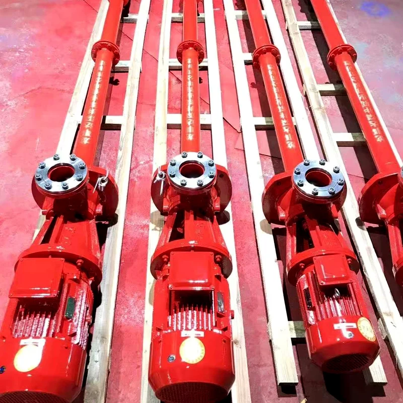 Large Flow Deep Well Electrical Water Pumps Multistage Submersible Pump High Pressure Vertical Long Shaft Water Irrigation Pump