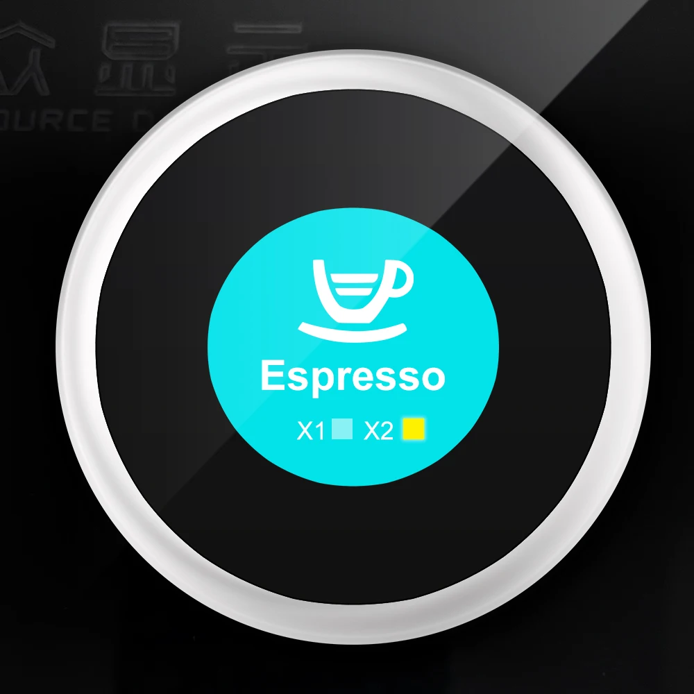 1.08 inch UART  240*210 IPS small  round lcd complete HMI display solution   HMI display  for home smart