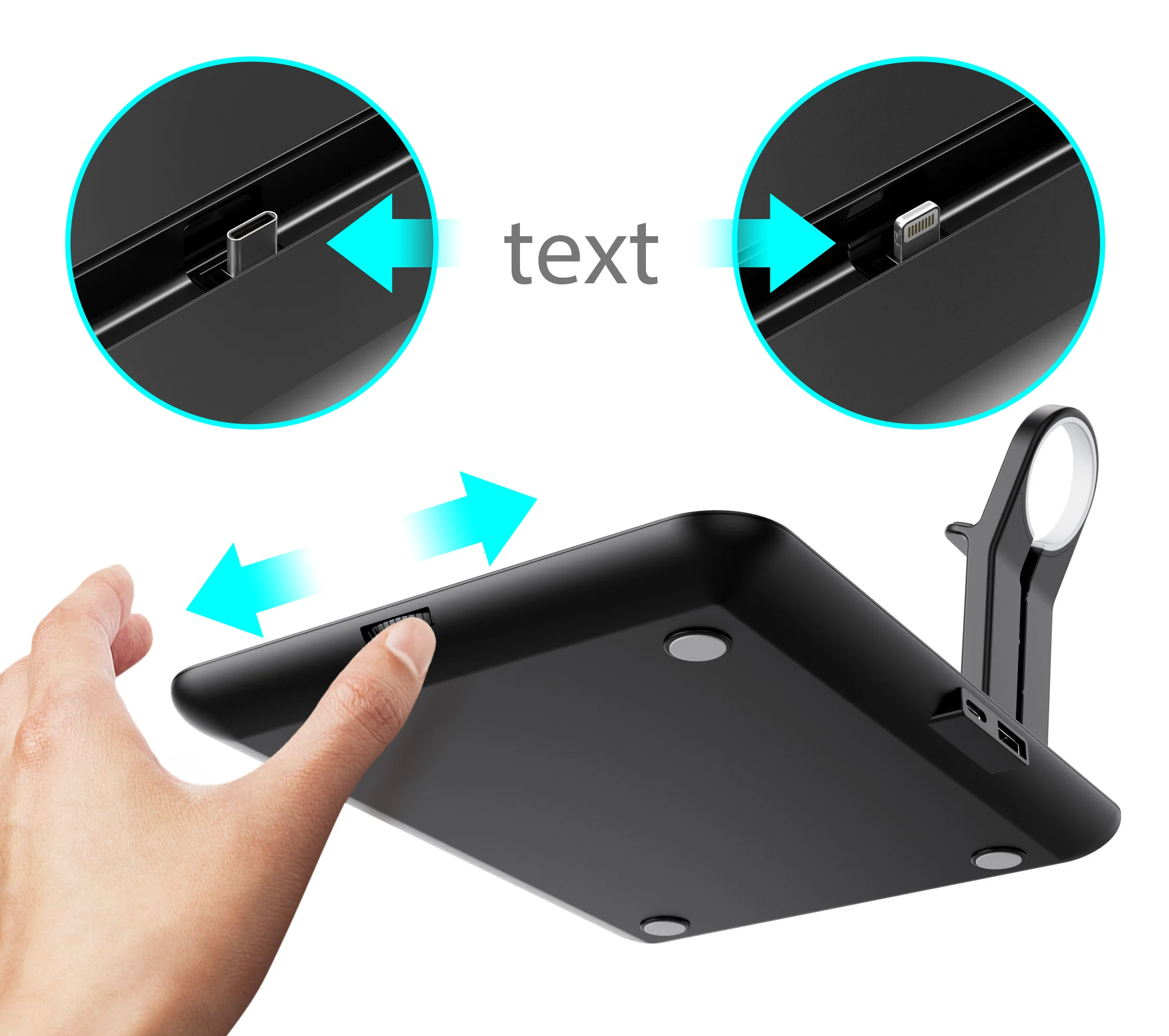Mobile Smartphone Phone Stand 10w Pad Charger Original Oem New Design Qi Wireless Charging