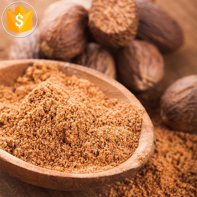 good quality food grade natural dried nutmeg flavor powder cooking seasoning spices