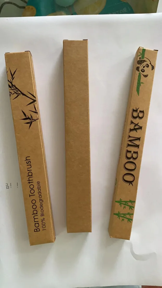 Bamboo Toothbrush Hotel Travel 100% Natural Nano Toothbrush Bamboo Soft 10000 Bristles Eco Friendly Biodegradable Toothbrushes