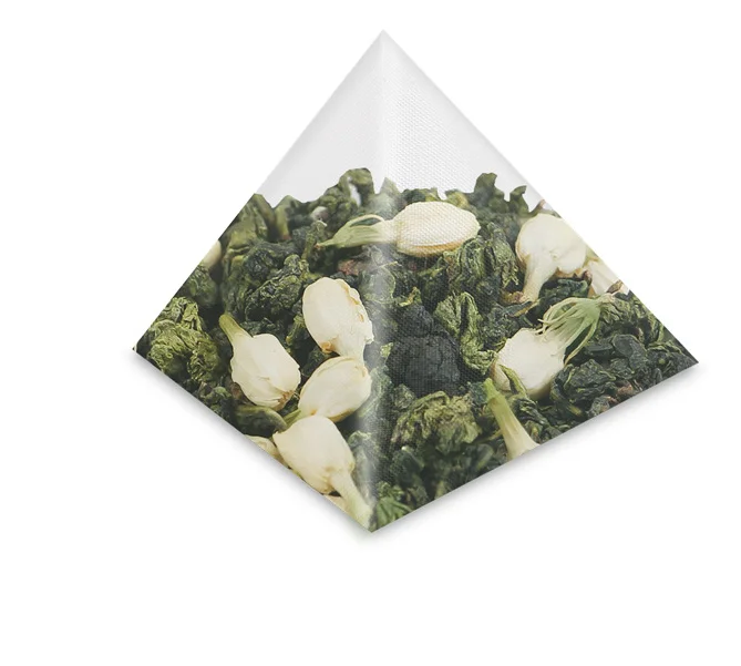 Wholesale tea factory jasmine green tea with fresh flower EU standard Chinese  premium jasmine green tea bags