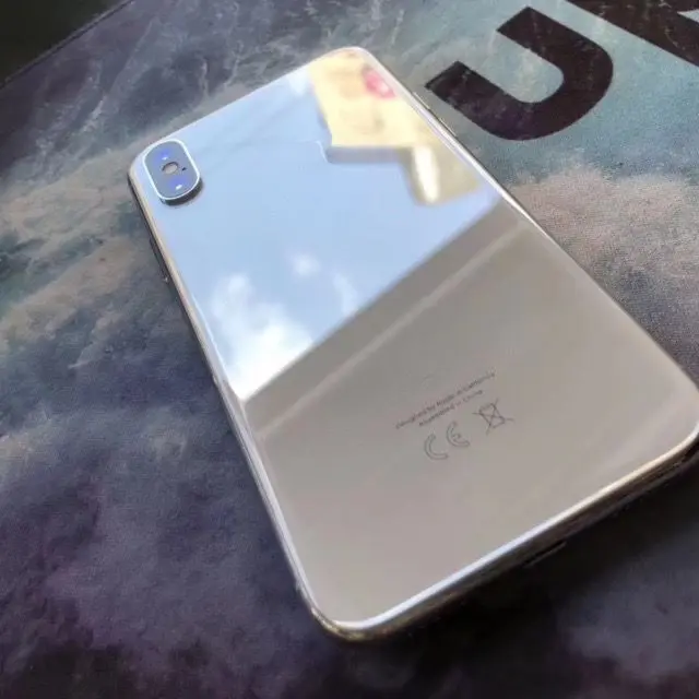 Сменная Высококачественная задняя крышка батарейного отсека для Iphone X XS Max XR полноразмерная средняя рамка корпуса