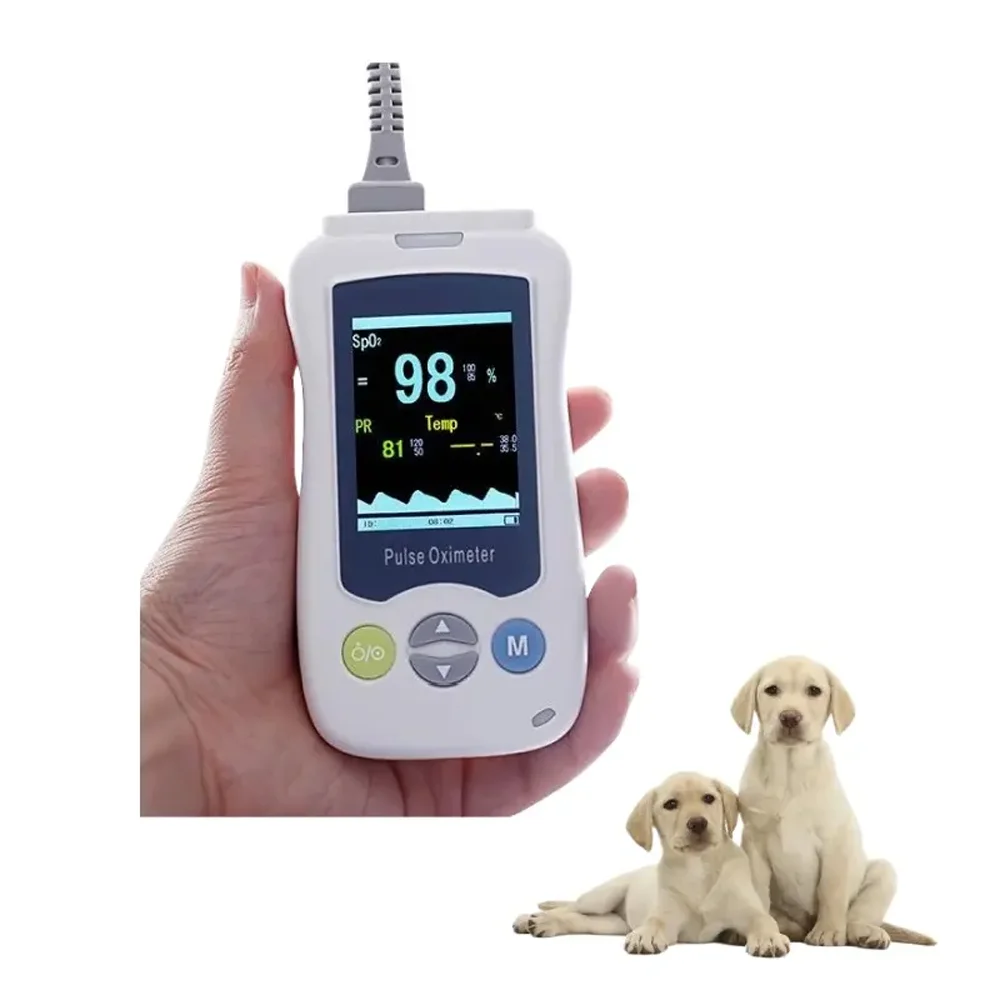 VS-V585 Pulse Blood Oximeter SPO2 Monitor Multiparametro Vet Multiparameter Vet Monitor Handheld PET Pulse Oximeter