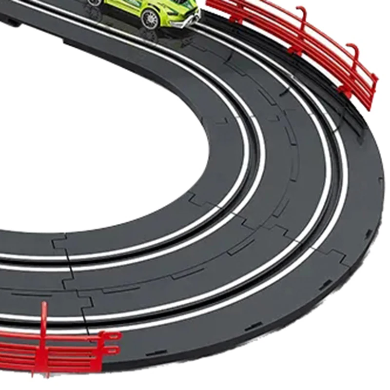 Wholesale Kids Plastic Slot Track Toys Electric Slot Car Racing Track Kids Diy Assembly Car Track Toy