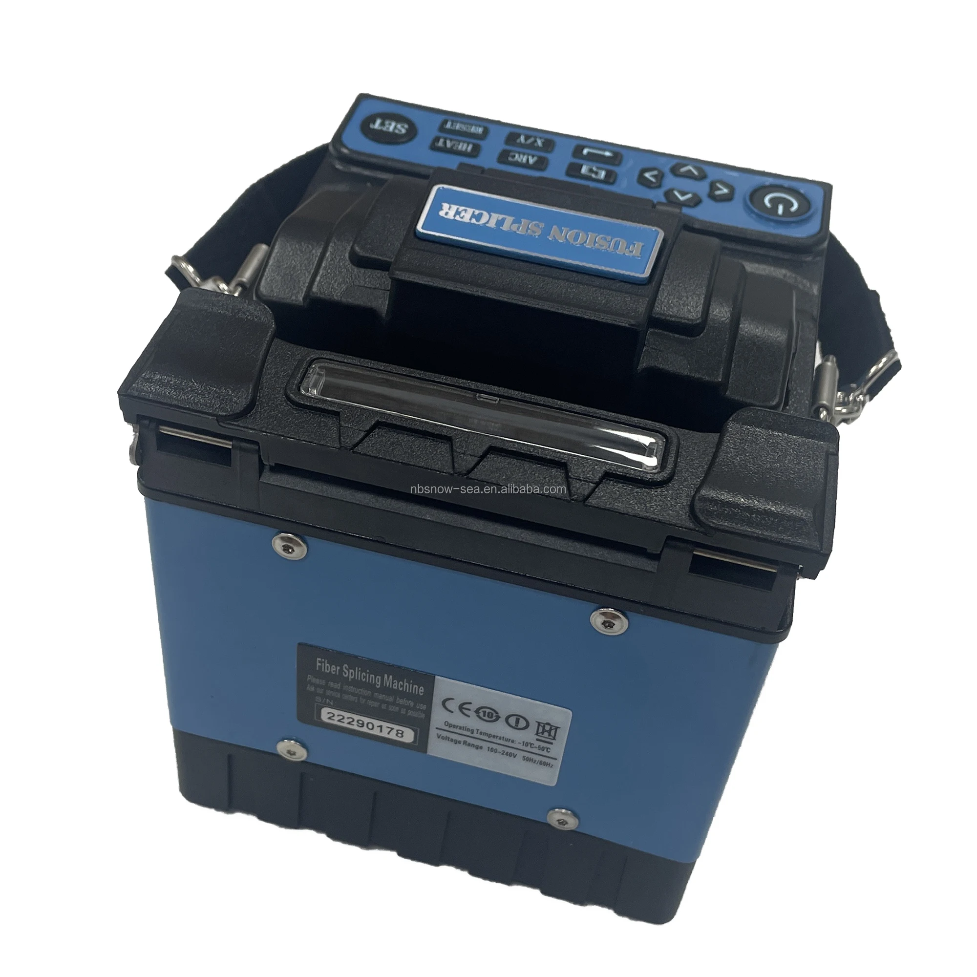 FTTH Small Size High Precision Optic Fiber Joint Machine with Dual Heating Groove