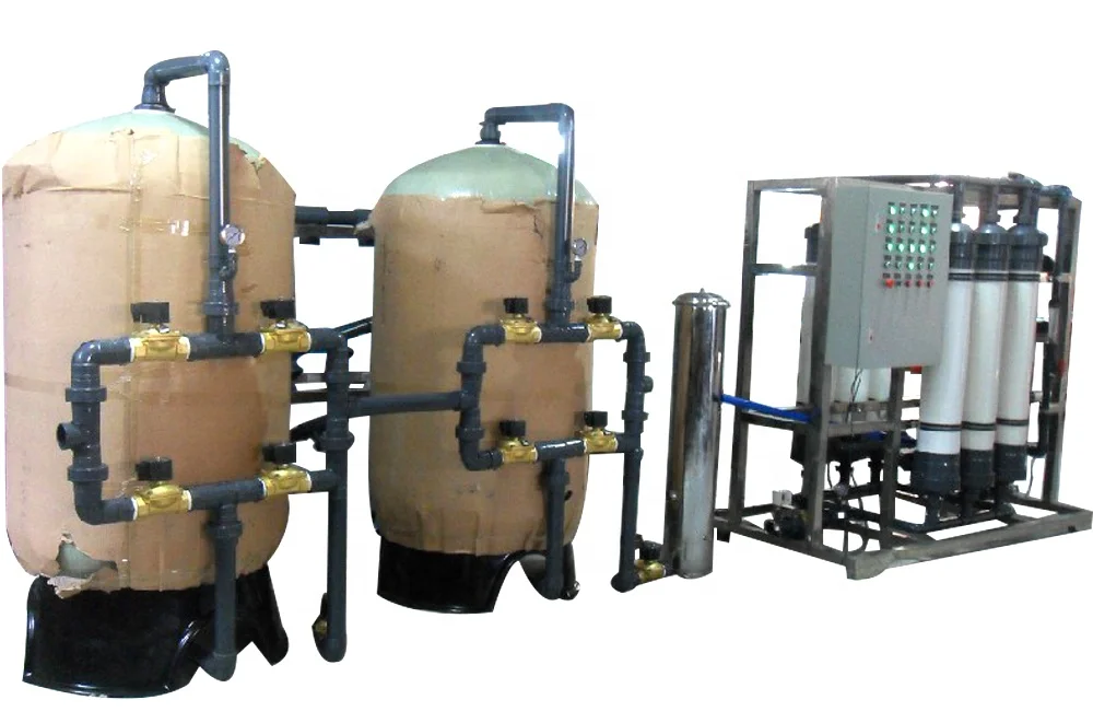 Brackish Water Reverse Osmosis Desalination Pure Water Processing Machine