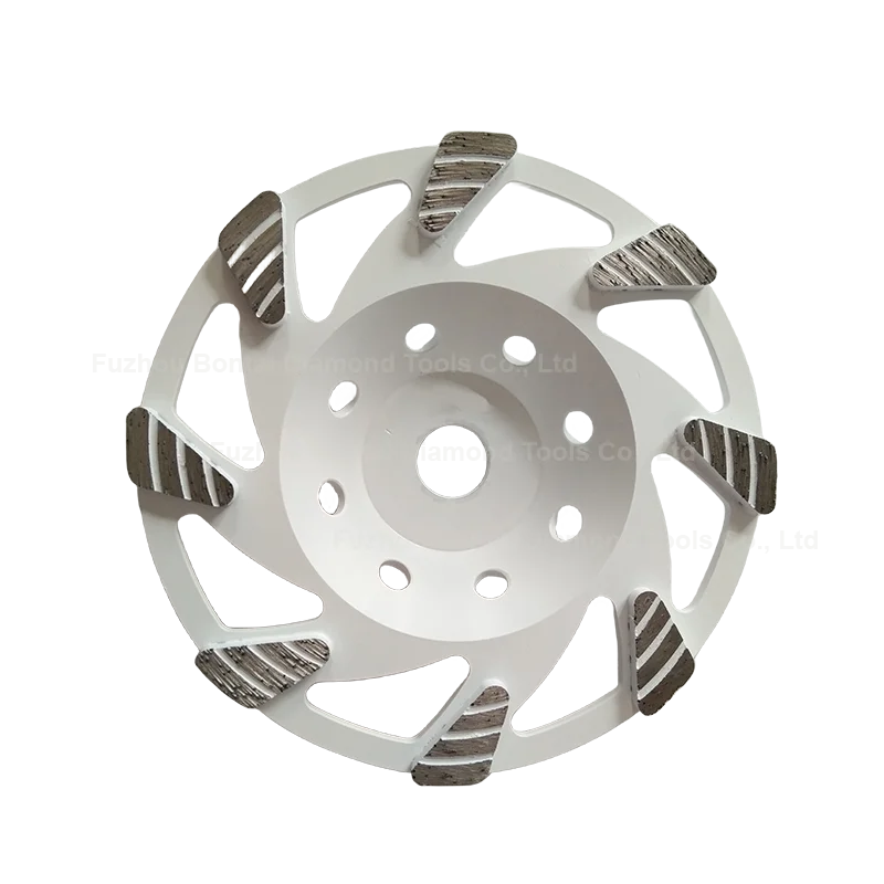 4 7 inch plate discs cup wheel multi pcd diamond grinding chamfer segments for concrete floor abrasive tool universal 6 hilty