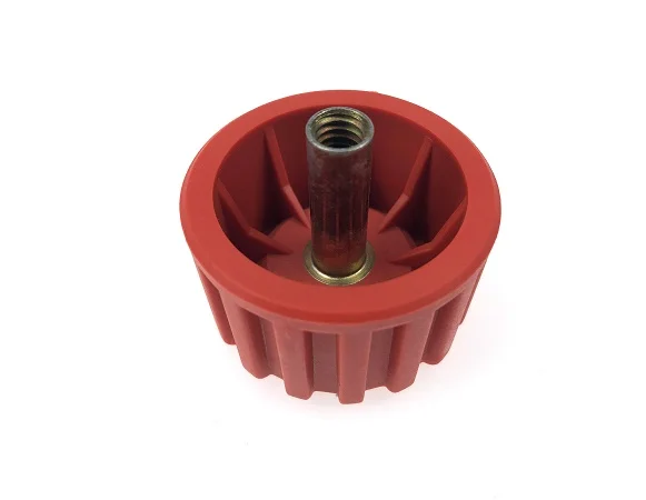 Nylon Plastic Handle Screw Injection Molded Over-Molding