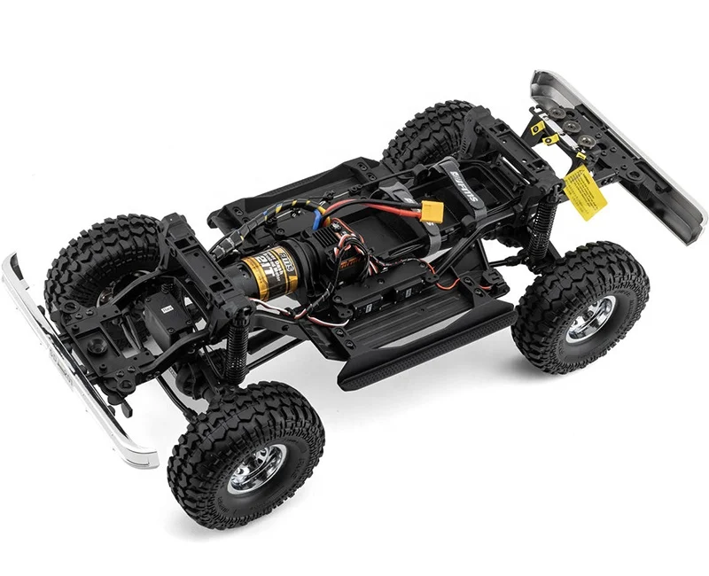Official FMS 1:10 Scale K5 Blazer Licensed 4WD RC SUV Crawler with Chrome Detailing Detachable Roof High-Performance Tech Specs