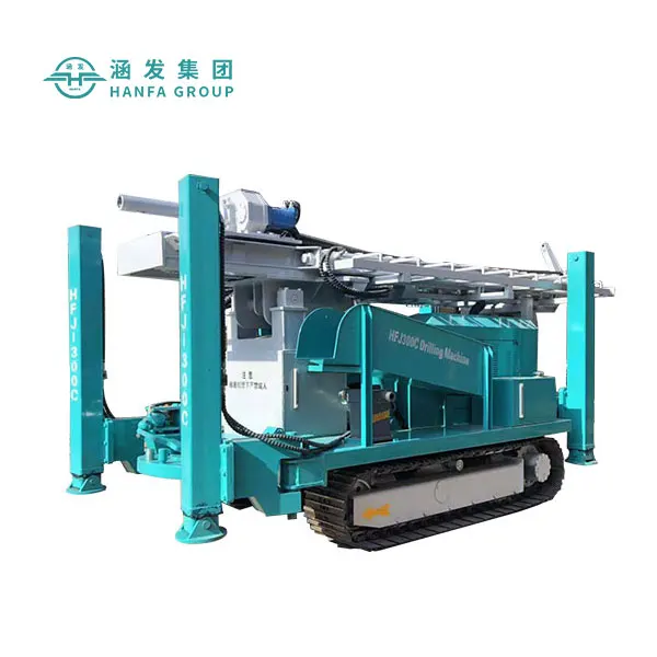  300m Crawler Type Borehole Water Well Drilling