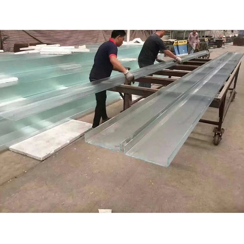 Glass factory high quality u glass for building