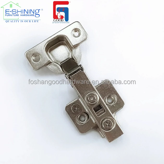 E-SHINING Wardrobe Accessories 3D Soft Closing Auto Hinge Rebound hinge Push Open Hinge