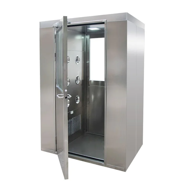 Efficient Modular Purification Clean Room Air Shower with Air Interlocked System GMP Cleanroom Stainless Steel Air Shower
