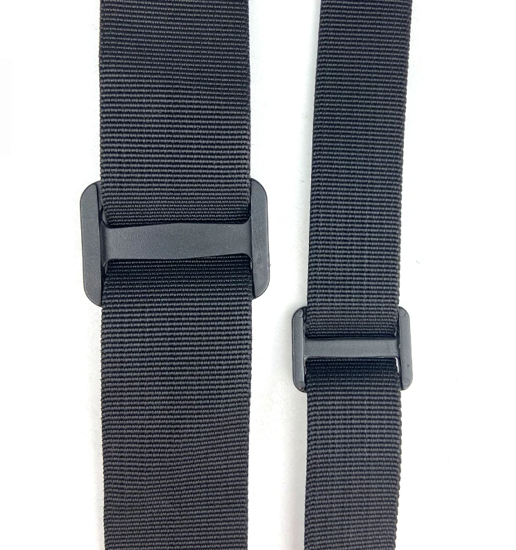 Hot Sale Black Adjustable Buckle Plastic Tri-glide Slides Buckles for Webbing Adjuster Sliders Plastic Strap Tri-glide Buckle