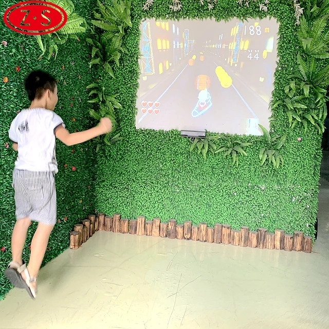 
Commerical children games interactive projector game 3D Body Interactive Wall 