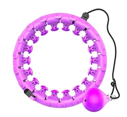 Женская спортивная утяжеленная поясная тренировочная обруч для фитнеса