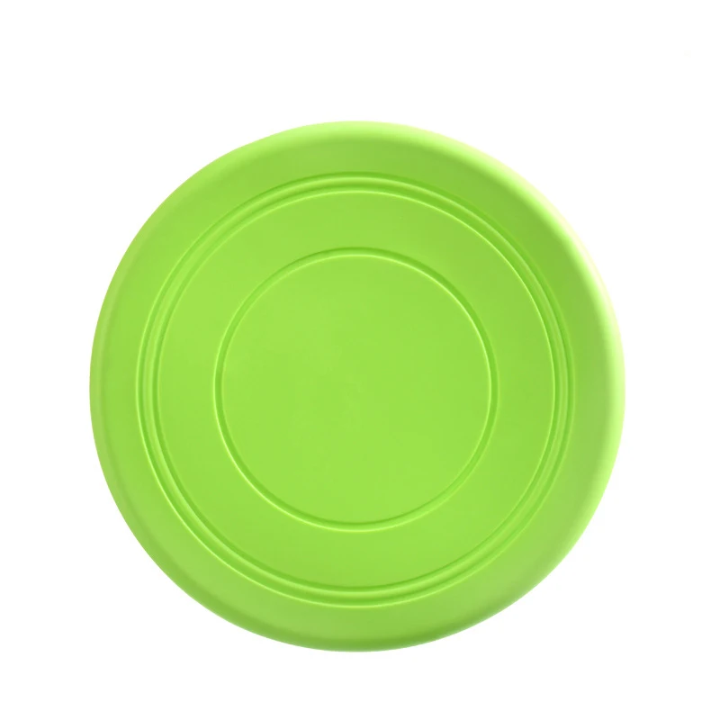 New Style Custom Logo Durable Soft Non-Slip Dog Flying Disc TPR Game flying disc Pet Bite Resistant Frisbeed Outdoor
