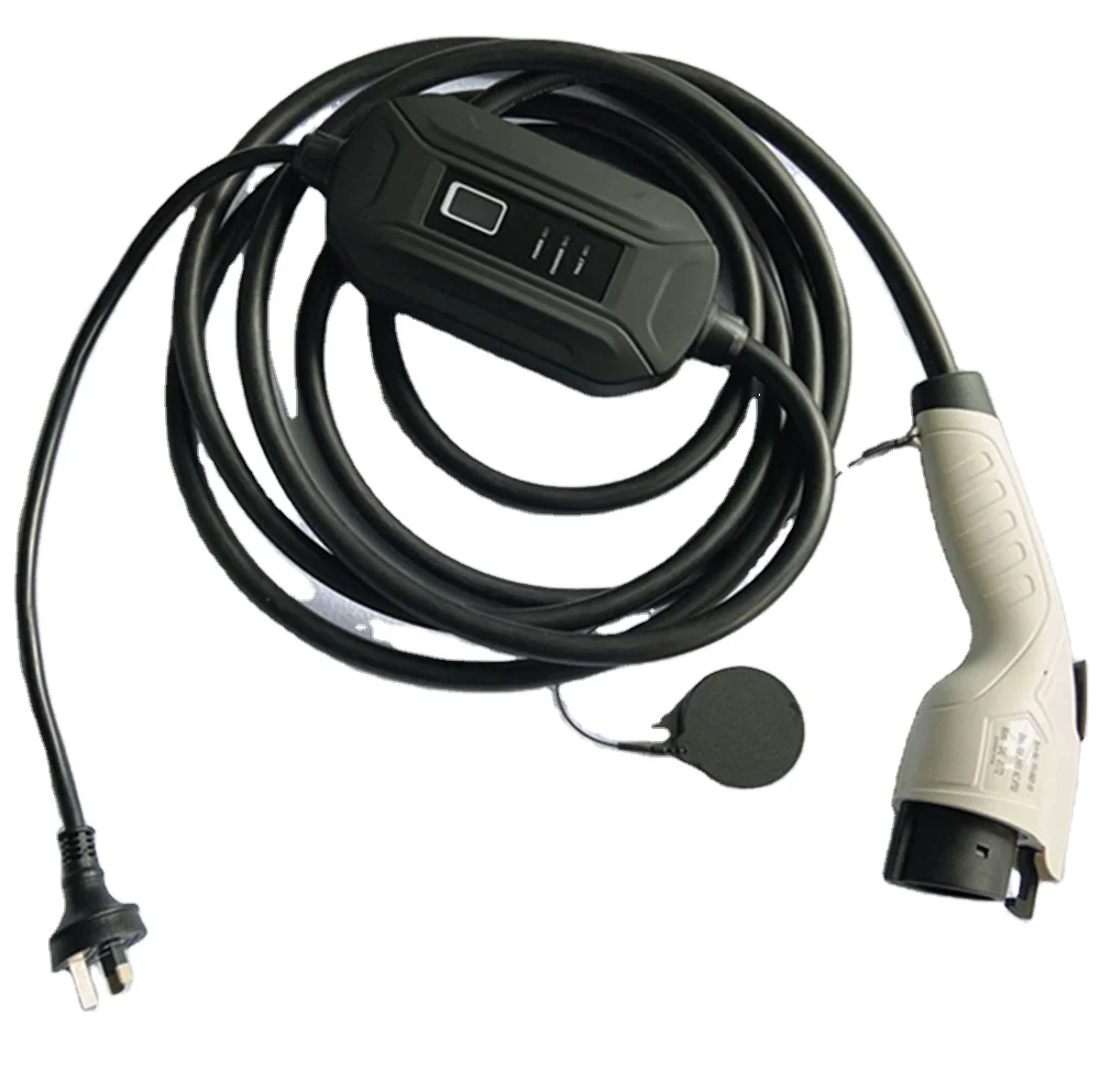 10A Portable EV Charger Type 1 SAE 1772 Level 2 AU  Plug  EV car Charger