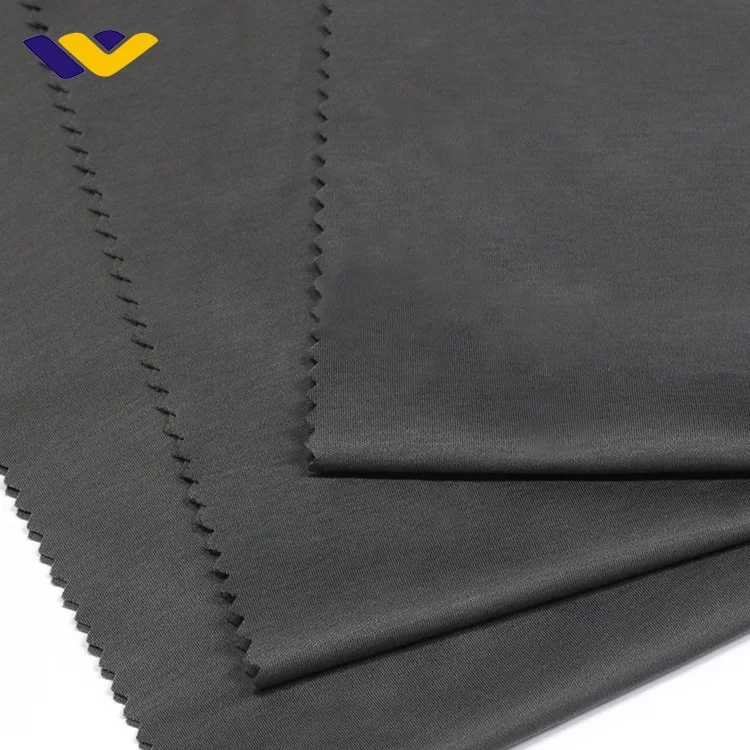 High density Cotton 100% knitted pima cotton elastic fashionable double sided textile percale mercerized knit interlock fabric