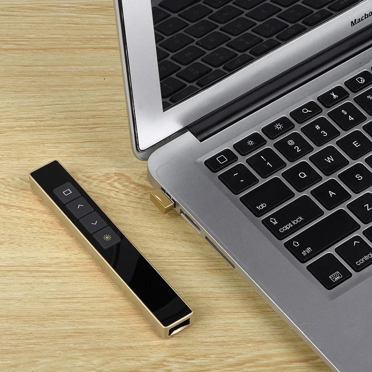 Wireless presenter remote PPT clicker for school or office using like meeting, report, lecture and presentation