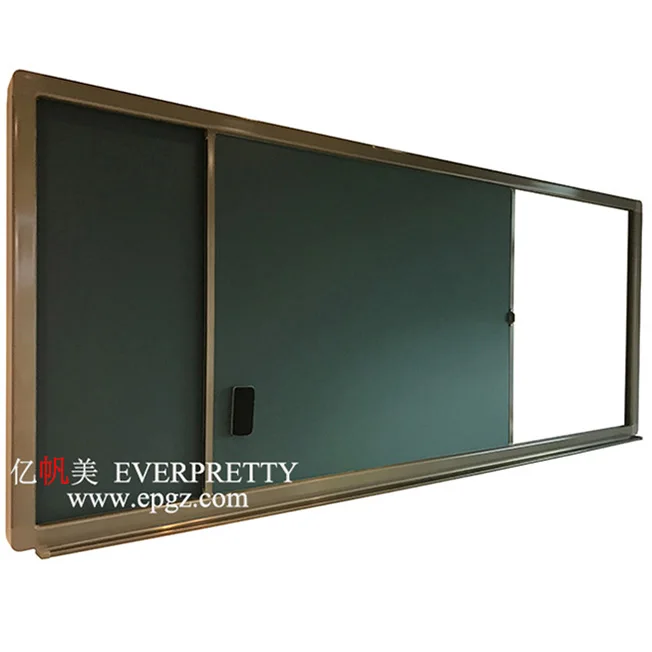 Teacher Use Green Folding Slate Chalkboard 4000*1200mm Of School Chalkboard