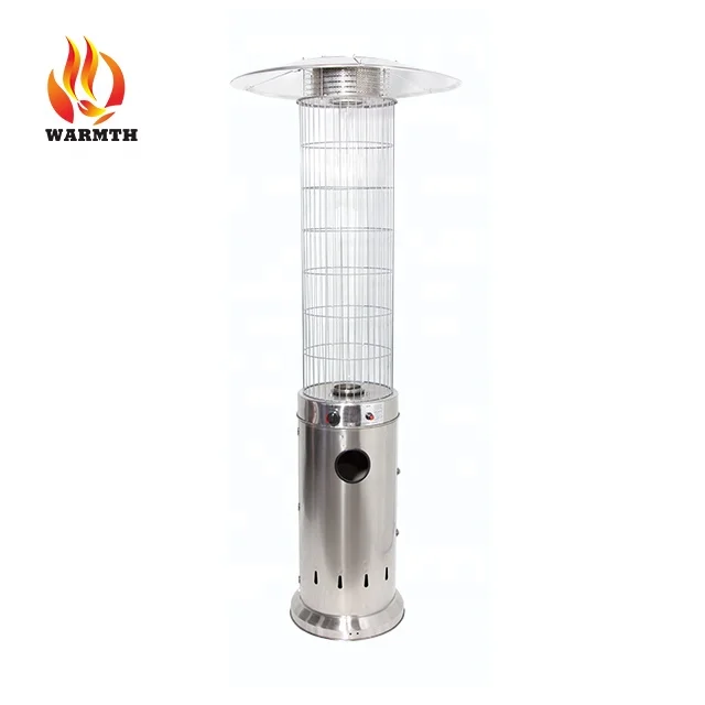 Factory Supplier High Power Gas Outdoor Heater Wedding Garden Decoration Gas Patio Heaters Freestanding Gas Heaters