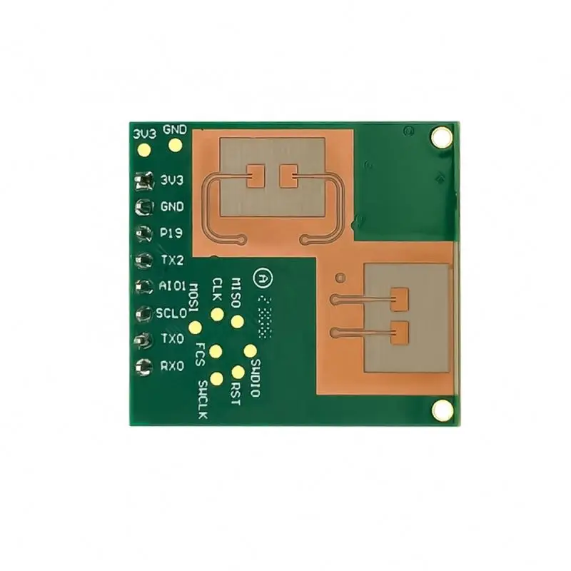 2T2R High Precision 60G HLK-LD6002B Human Presence Distance Speed Detection Radar Sensor Motion Module with Test Board