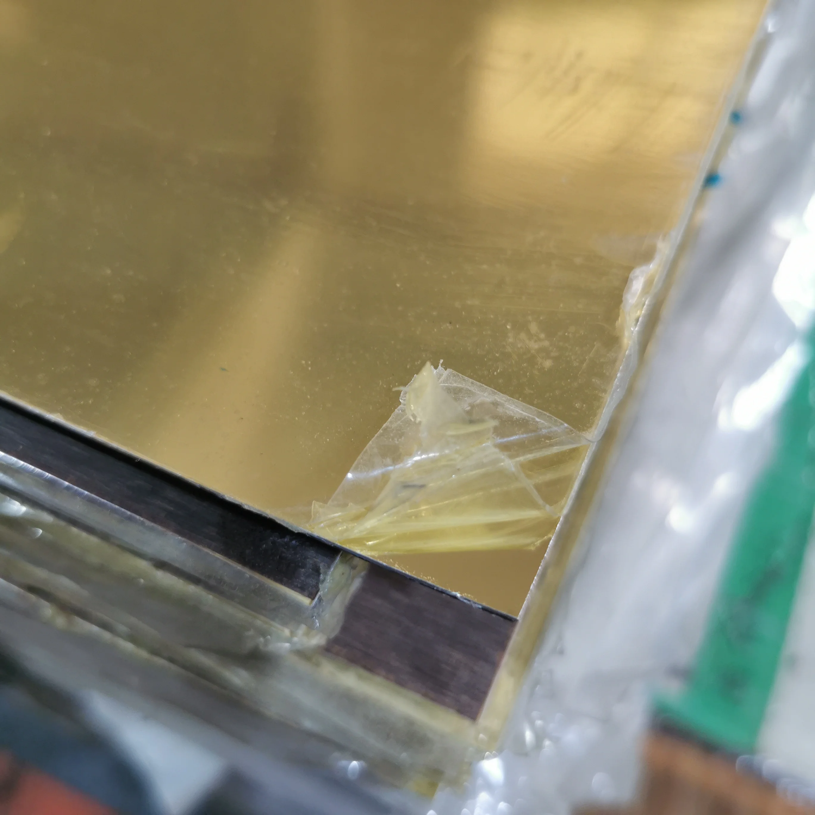 Fireproof Golden Metallic Glossy Mirror Brushed Formica Phenolic Resin HPL High Pressure Laminate Sheet