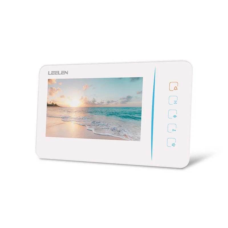Leelen производитель Китай NewTouch сенсорный экран черный, белый цвет KNX Сенсорная панель 7 дюймов vidoe дверной звонок E60