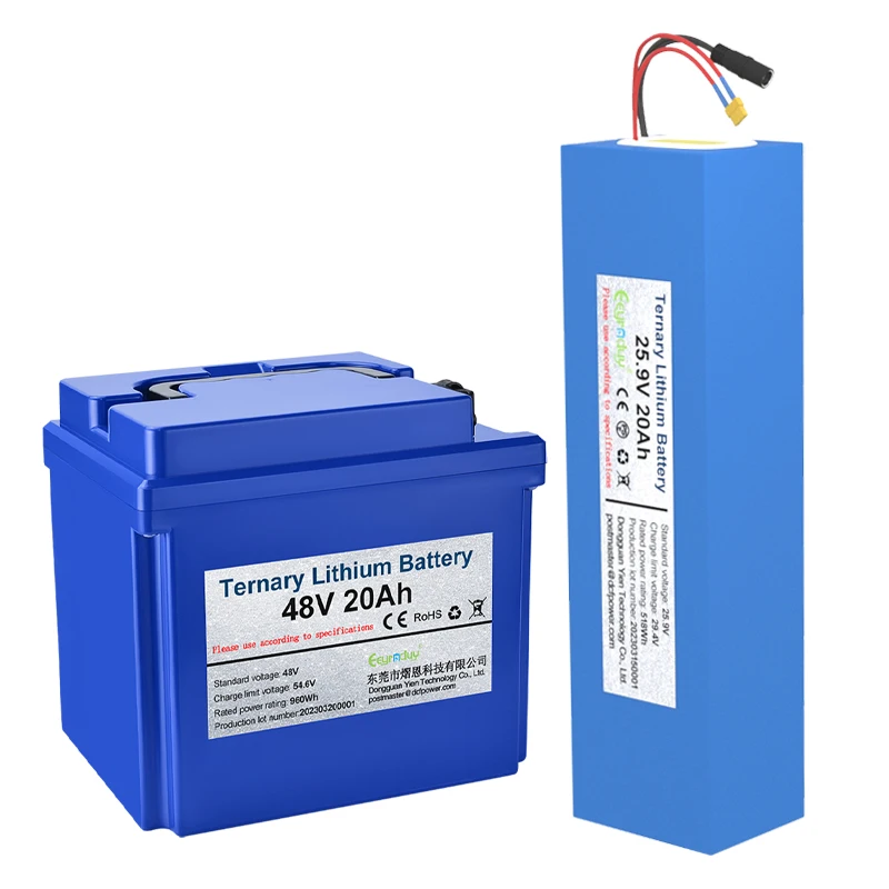 36V 48V 60V 72V 10Ah 20Ah 30Ah 35Ah 40Ah 45Ah 50Ah Electric Motorcycle Lithium Battery Pack for Scooter ebike