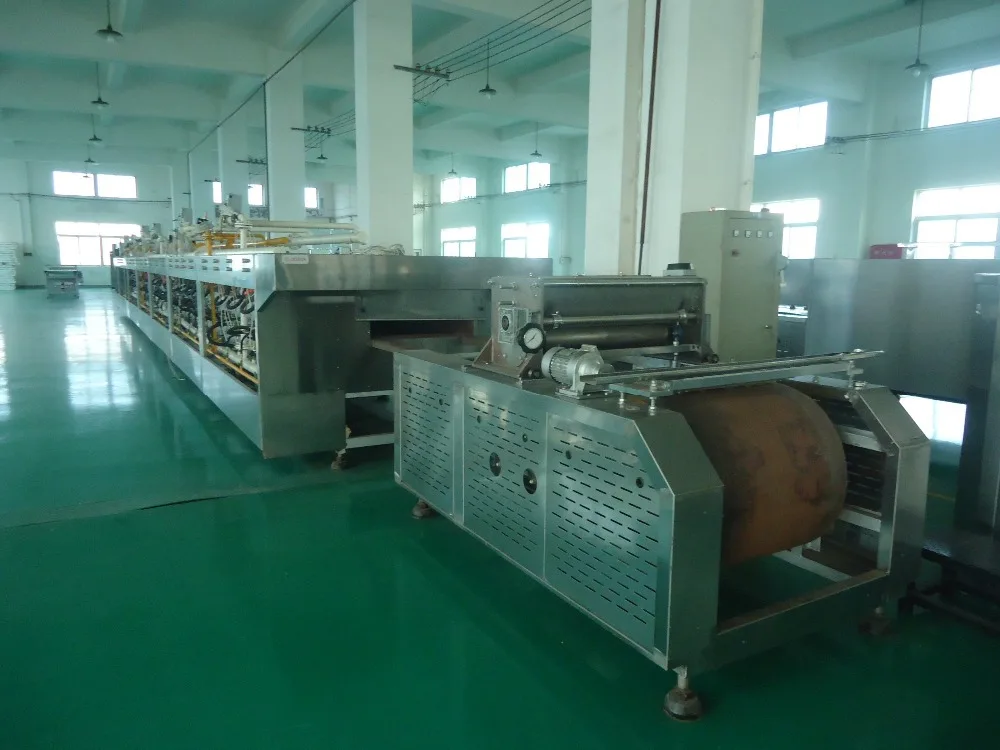HY-800 500kgh   Fully Automatic Sponge Cake/Swiss Roll & Layer Cake Company