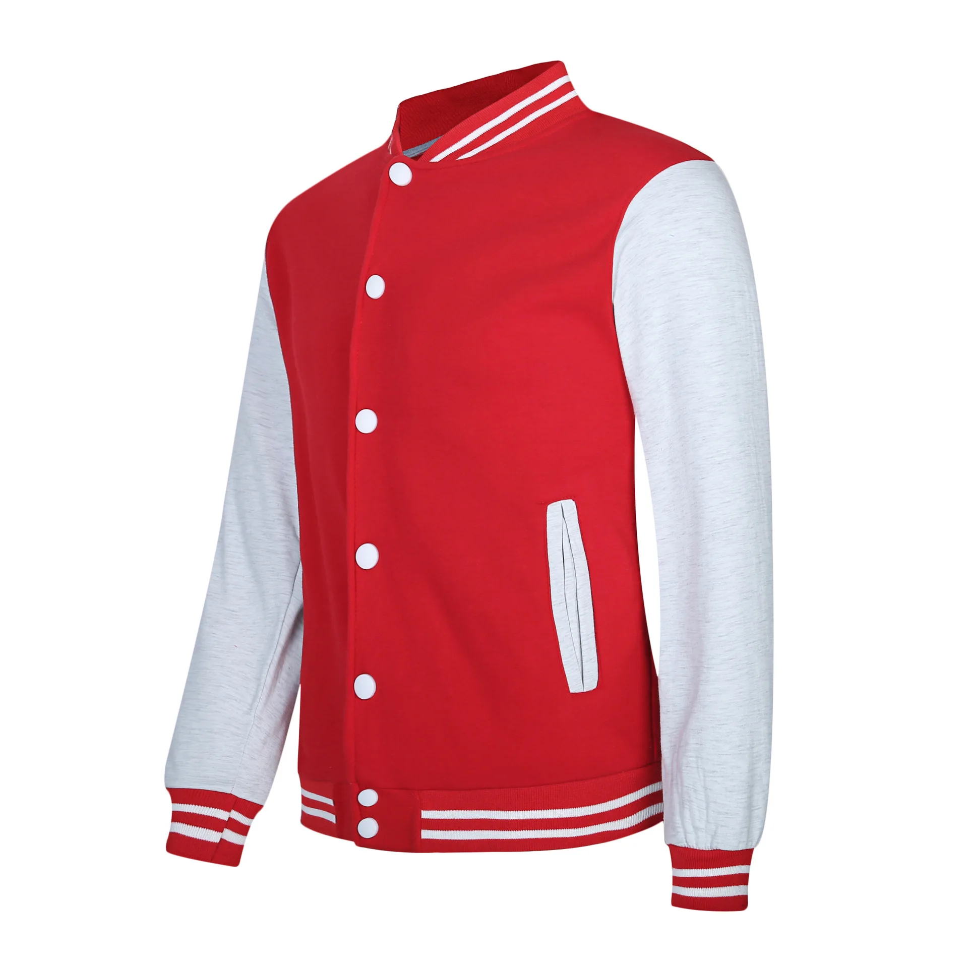 2024 Oem Wholesale Blank Unisex Varsity Heavy Weight Stree Letterman Canvas Jackets Custom Baseball Varsity Jacket