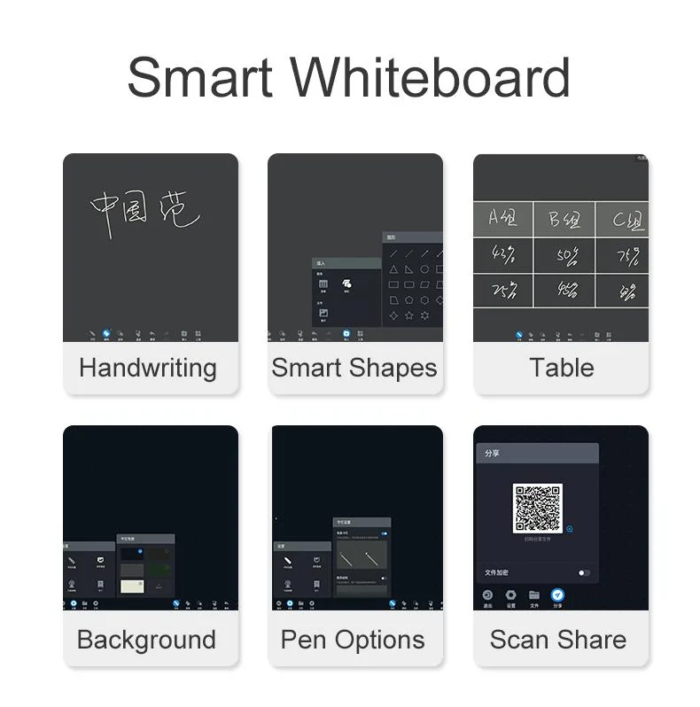Stable Quality OEM Customized 65 75 85 86 98 100 Inch Interactive Flat Panel Ir Touch Screen Electronic Interactive Flat Panel