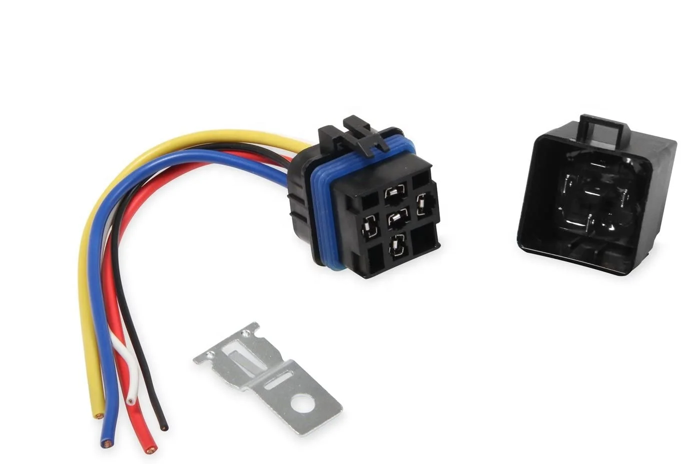  24 V DC 40/30 AMP Водонепроницаемый реле и страховочным поводком Heavy Duty 12 AWG Луженая медная проволока 5-контактный разъем стиль
