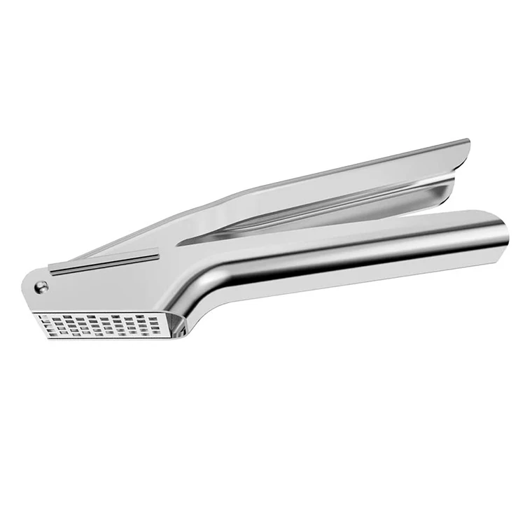 Best Easy Clean Premium Garlic Press Chopper Crusher Mincer, Professional High Quality Stainless Steel Garlic Press