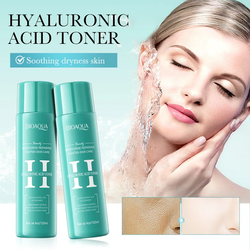 BIOAQUA Beauty Products Moisturizing Repaiping Hyaluronic Acid Lotion Face Moisturizer Lotion for All Skin Types Facial Serum