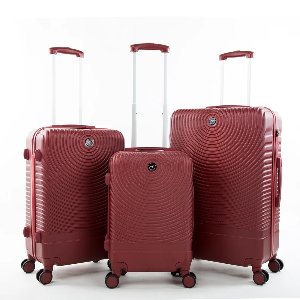 Подбор цветов, 3 штуки, набор багажных чемоданов на 20/24/28 дюймов АБС-пластик/детскй 4-колесный чемодан с Кабина размер багажа