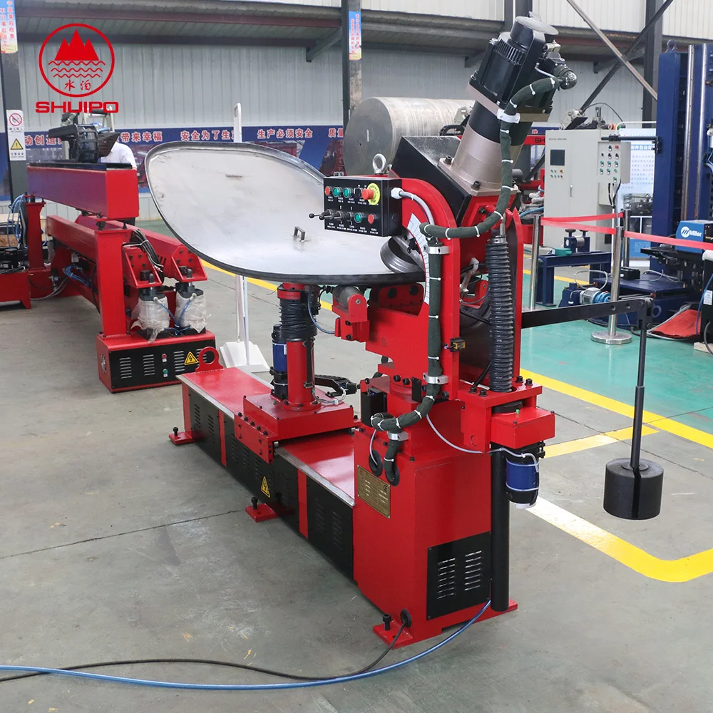Shuipo XBJ-3000 Tank head edge bending machine Tank head flanging machine dished end flanging machine