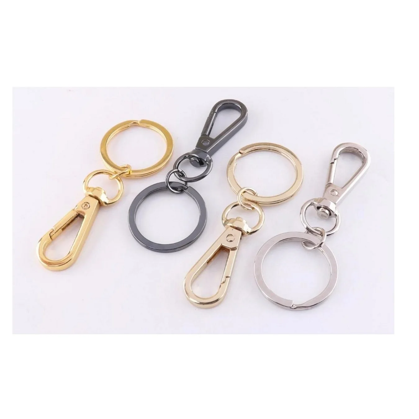 Factory Supply Cheap Price Metal stainless steel split key ring key chain for Bag Car Pendant Accessories from Indian Exporter