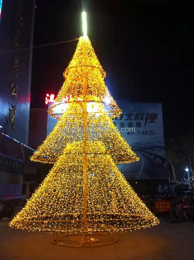 Outdoor waterproof LED Christmas carriage commercial lighting large 3D outdoor shopping mall Christmas luxury decoration